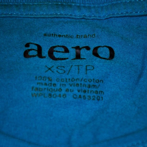 Aeropostale Blue "aero" Sweater - Picture 3 of 3